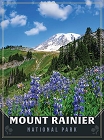 Mount Rainier Purple Flowers Small Sign