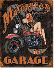 Legends - Motorhead Garage Metal Sign