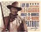 John Wayne - Patriot Metal Sign