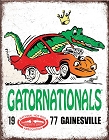 NHRA - Gator Metal Sign
