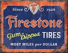 Firestone GD Metal Sign