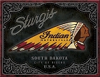 Indian - Sturgis Metal Tin Sign