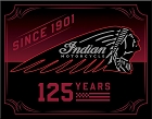 Indian - 125th Metal Tin Sign