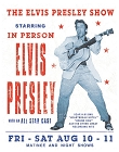 Elvis Presley Show Metal Sign