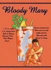 Bloody Mary Recipe Metal Sign