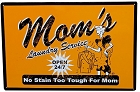 Mom's Laundry Service Metal Sign
