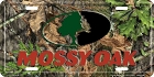 Mossy Oak Obsession License Plate