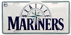 Seattle Mariners License Plate 