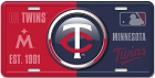 Minnesota Twins Bullseye License Plate