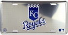 Kansas City Royals Polished License Plate