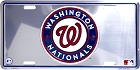 Washington Nationals License Plate