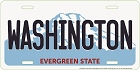 Washington - Evergreen State License Plate