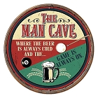 JQ-Mancave Metal Sign