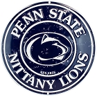 Penn State Nittany Lions Round Sign