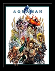 Aquaman Characters Metal Sign