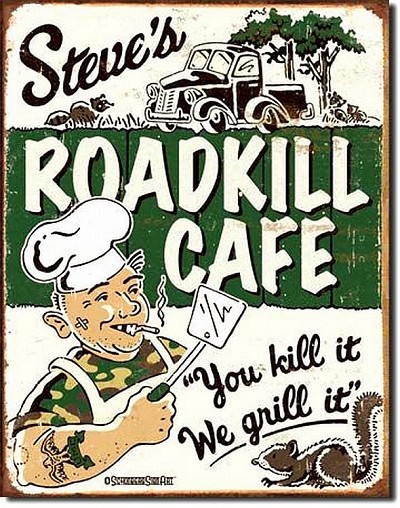 Schonberg - Steve's Cafe Metal Sign