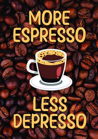 More Espresso Magnet