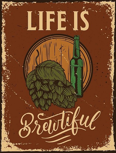 Life is Brewtiful Magnet