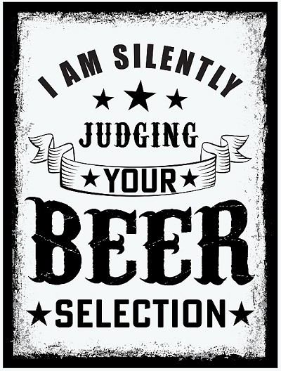 Judging Beer Magnet