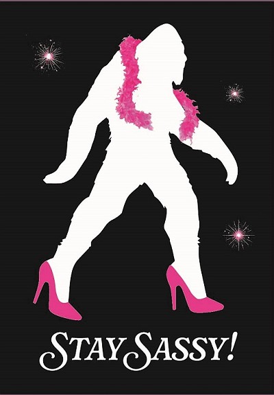 Sassy Sasquatch Magnet