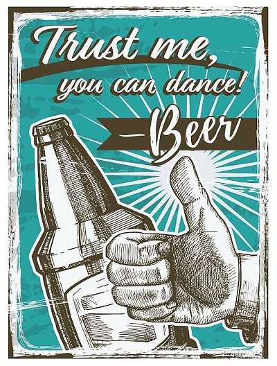 Trust me, beer Metal Sign