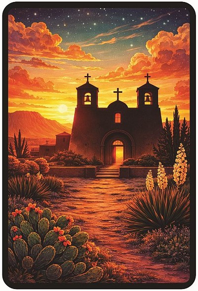 Mission Church Metal Sign