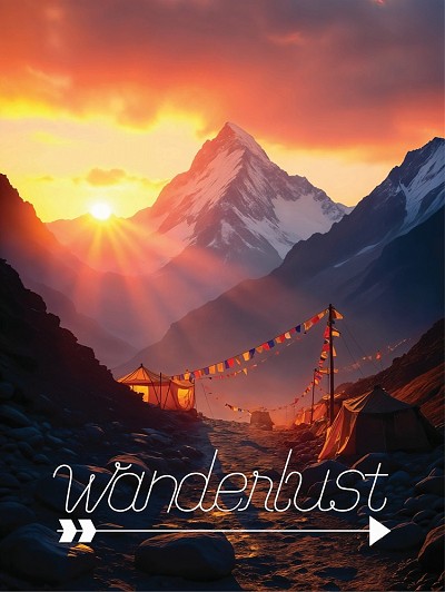 Wanderlust Small Sign