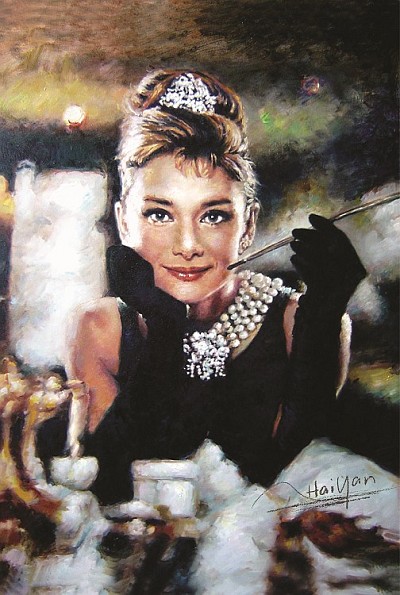 Hepburn Tiffany's Small Sign