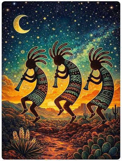 Kokopelli Small Sign