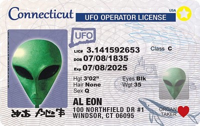 Connecticut Alien ID