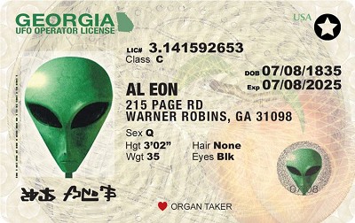Georgia Alien ID
