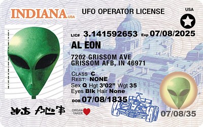 Indiana Alien ID