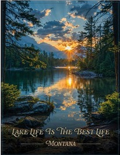 Lake/River Sunrise 1 Postcard