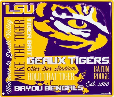 Louisiana State Tigers Fan Sign