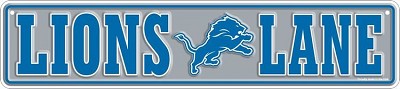 Detroit Lions Small Street Sign