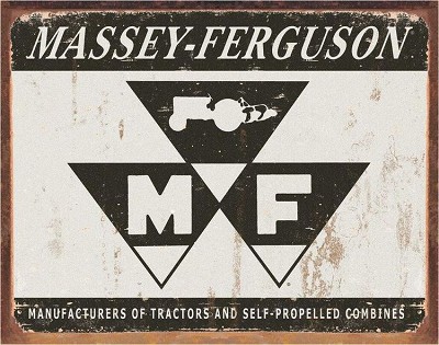 Massey Ferguson Logo Metal Sign