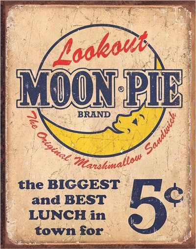 Moon Pie - Best Lunch Metal Sign