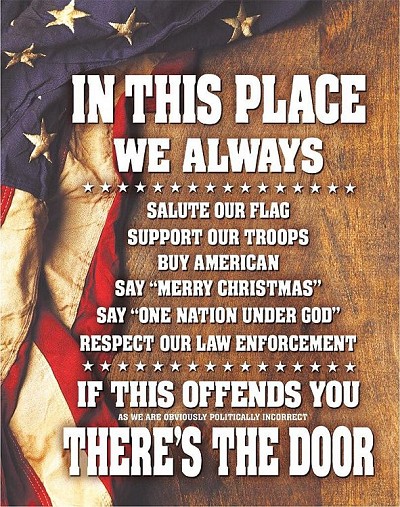 In This Place Metal Sign