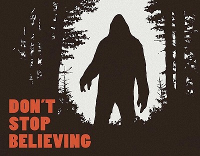 Don't Stop Believing Metal Sign