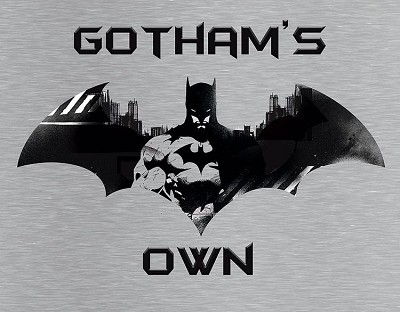 Batman Gothams Own Metal Sign