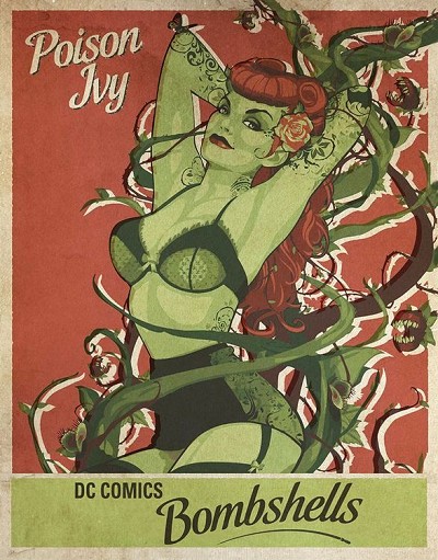 Poison Ivy Metal Tin Sign