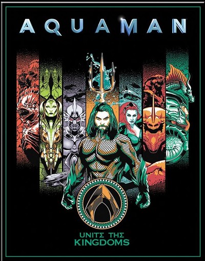 Aquaman Kingdoms Metal Sign