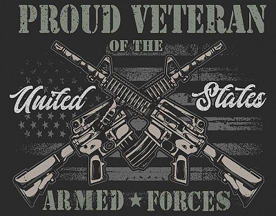 Veteran Tin Sign Metal Sign