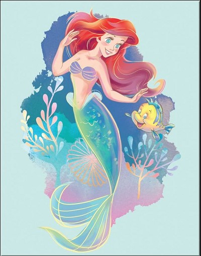 Princess Ariel Metal Sign