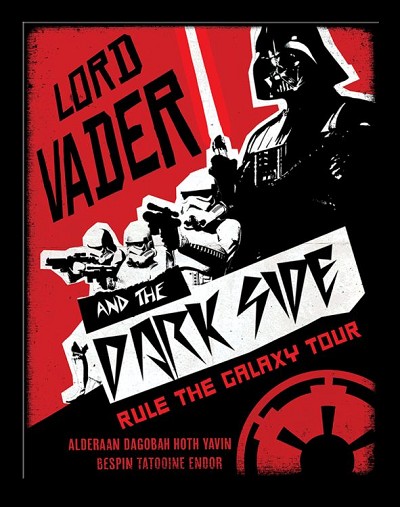 Star Wars - Lord Vader Metal Sign