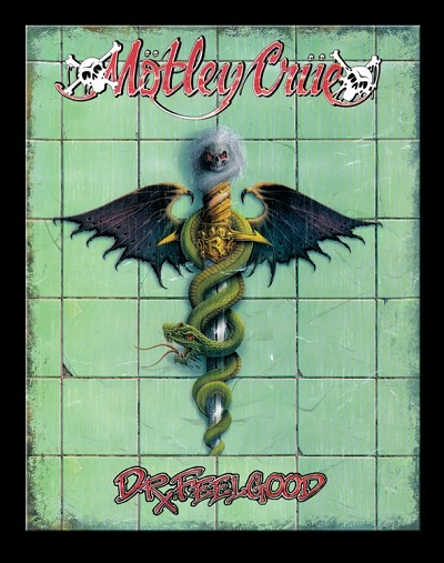 Motley Crue - Feelgood Metal Tin Sign