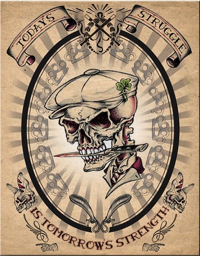 Alchemy Cosh Boy Metal Sign