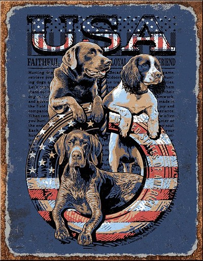 Loyal Friends Metal Sign