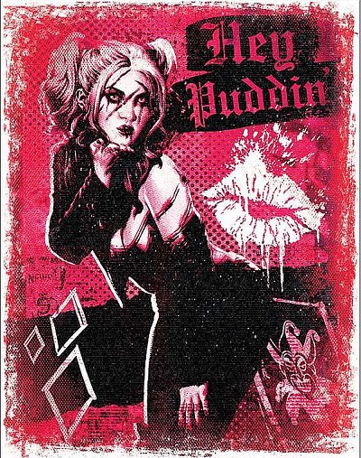 DC - Harley Puddin Metal Sign