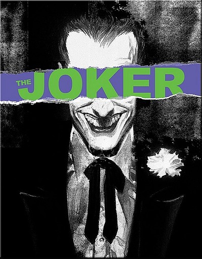 DC - Joker - Sliced Metal Sign